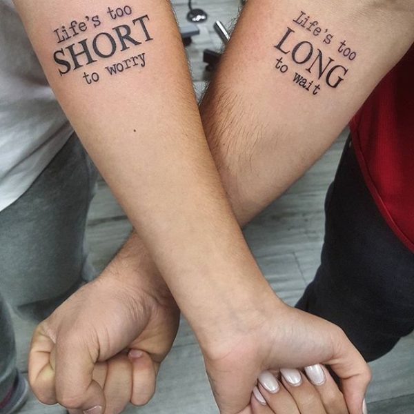 Who gets couples tattoos