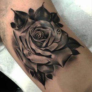 Black and grey tattoos  Small rose tattoo  Facebook