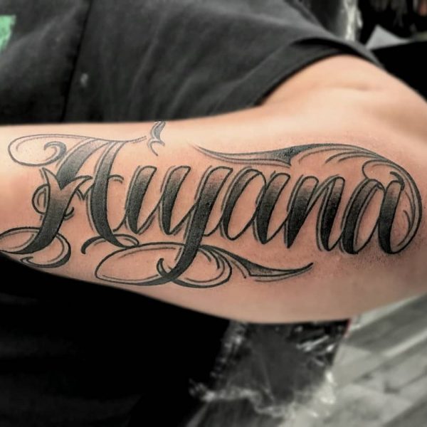 Lettering Tattoos Get Ideas & Understand The Fonts & Body Placement