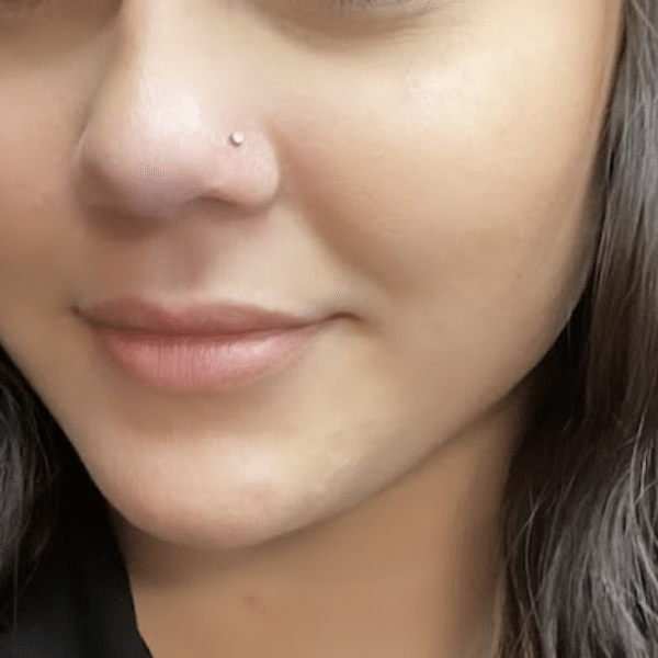 Care for a nose piercing